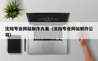 襄阳沈阳专业网站制作方案（沈阳专业网站制作公司）